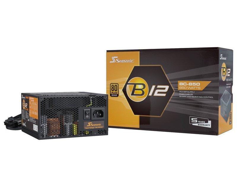 Seasonic  B12 BC alimentatore per computer 850 W 20+4 pin ATX ATX Nero 