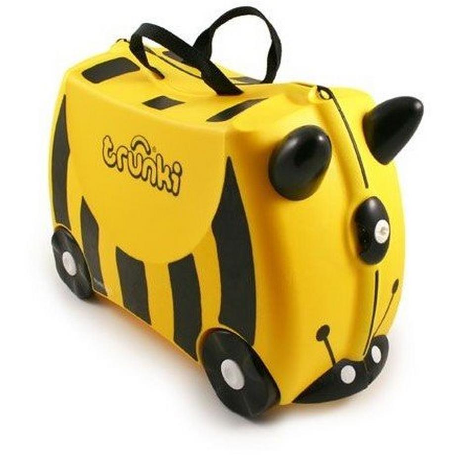 Trunki  Trolley Kinderkoffer, Handgepäck für Kinder: Bernard Biene (Gelb) 