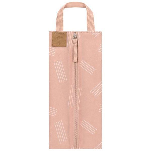 Image of LÄSSIG kleine isolierte Tasche Stripes Rosa - ONE SIZE