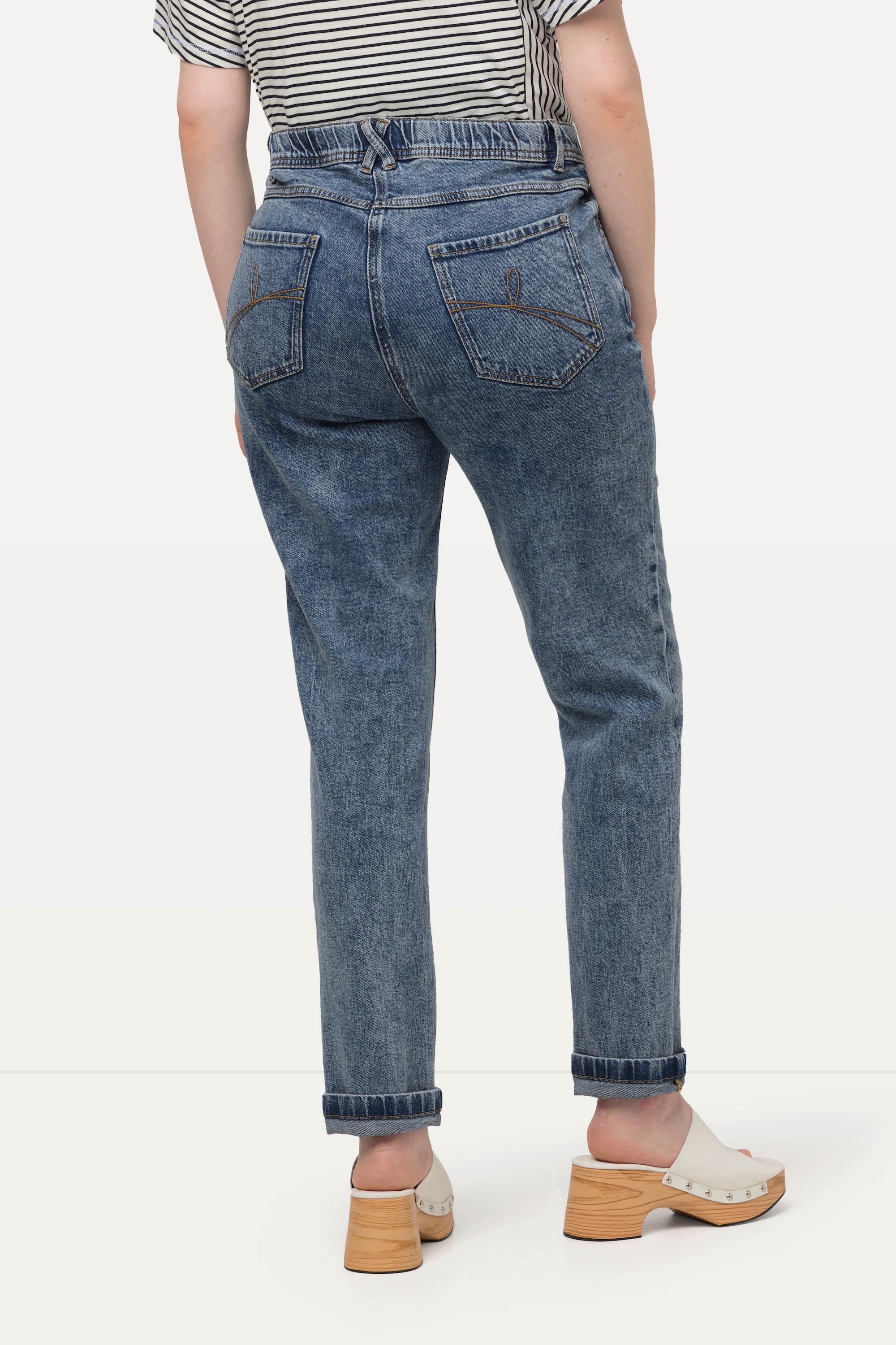 Ulla Popken  Jeans Sammy, schmales Bein, Komfortbund, Biobaumwolle 