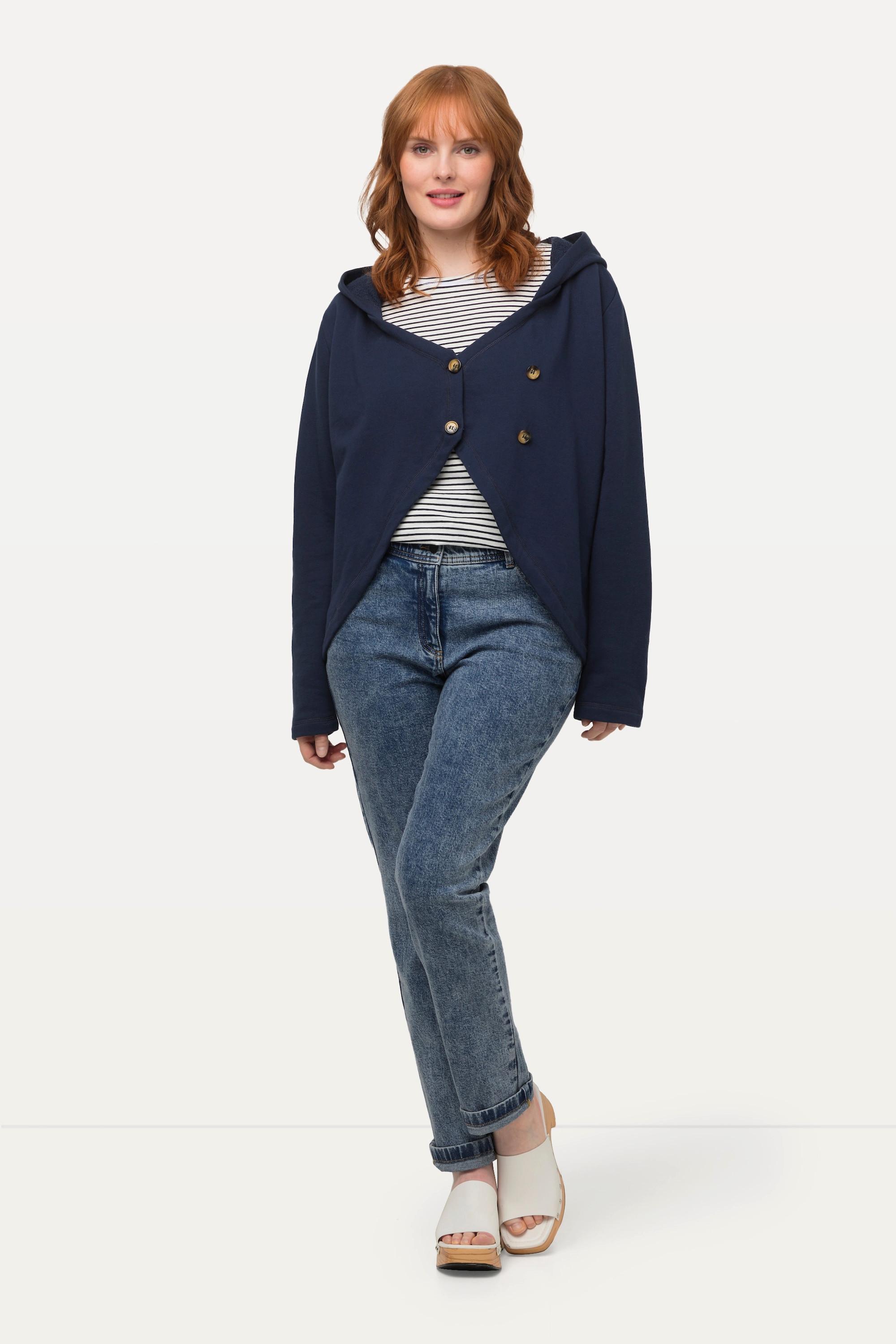 Ulla Popken  Jeans Sammy, schmales Bein, Komfortbund, Biobaumwolle 