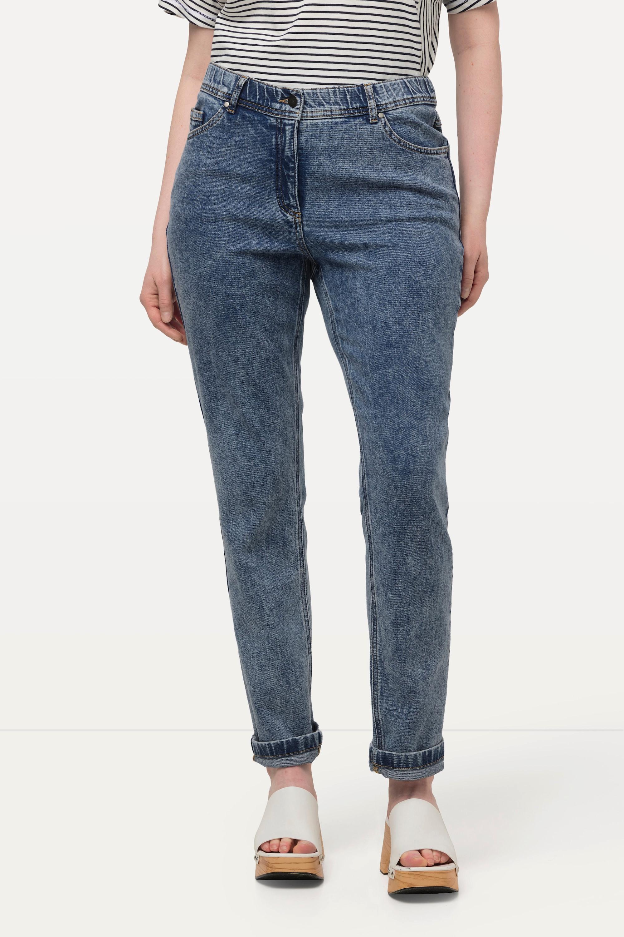 Ulla Popken  Jeans Sammy, schmales Bein, Komfortbund, Biobaumwolle 