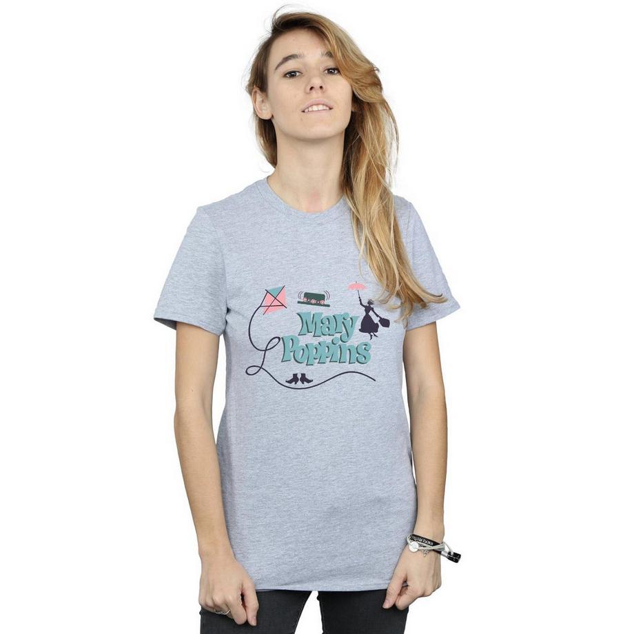 Disney Mary Poppins Kite Logo T-Shirt  