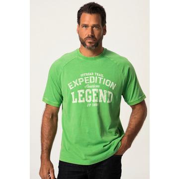 T-shirt dal look vintage con "Legend", scollo a girocollo e mezze maniche verde mela