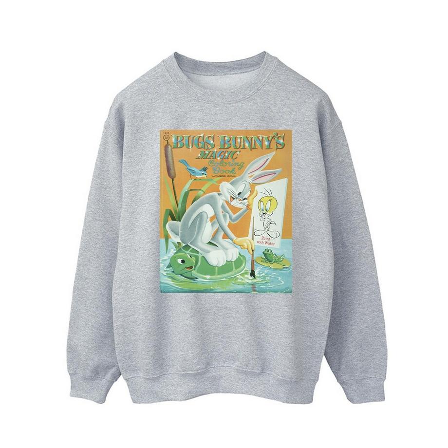LOONEY TUNES Bugs Bunny Colouring Book Sweatshirt  