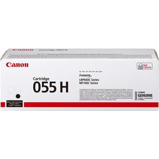 Canon  CANON Toner-Modul 055H schwarz CRG 055 BH LBP663/MF742 7600 Seiten 