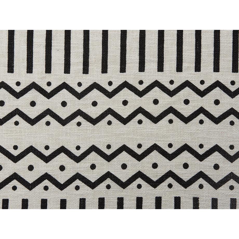 Beliani UNNAO Boho Baumwolle Kuscheldecke  