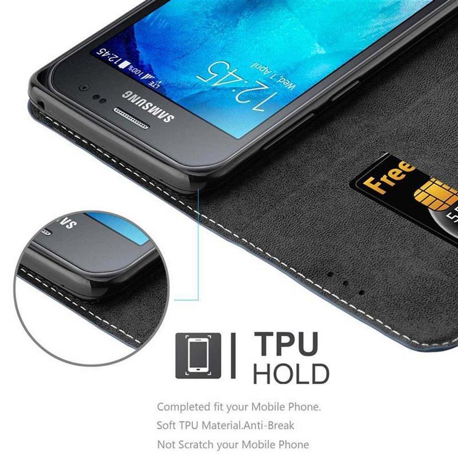 Cadorabo  Housse compatible avec Samsung Galaxy XCover 3 - Coque de protection avec fermeture magnétique, fonction de support et compartiment pour carte 