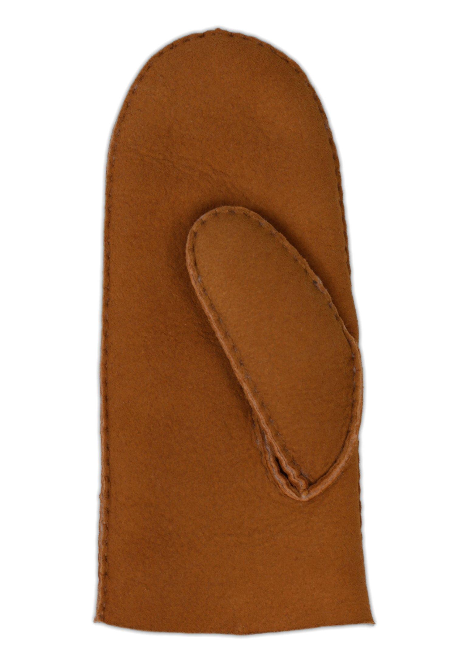 CASH-MERE.CH Moffole in pelle con agnello  