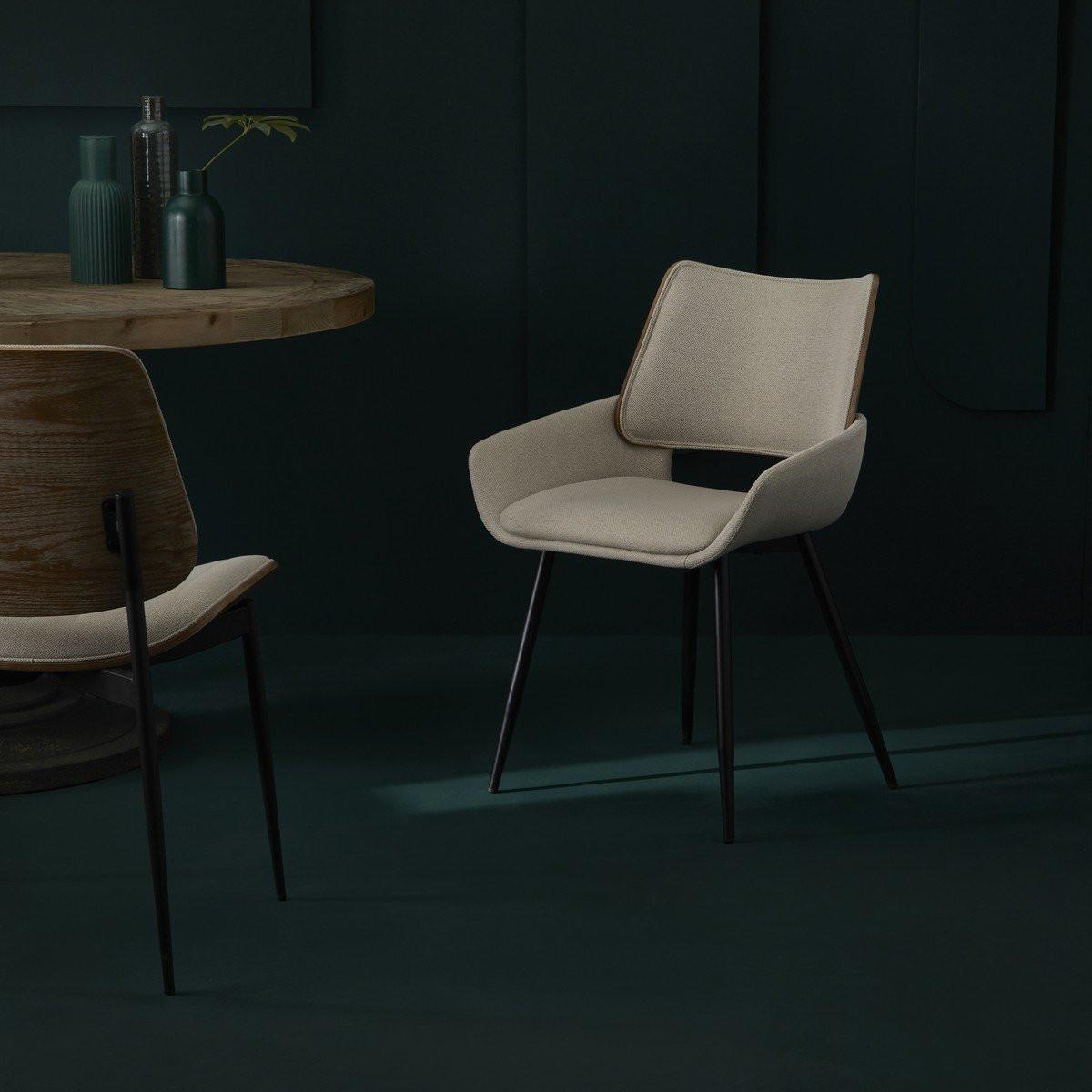 Calicosy Set di 6 sedie HORTENSE  