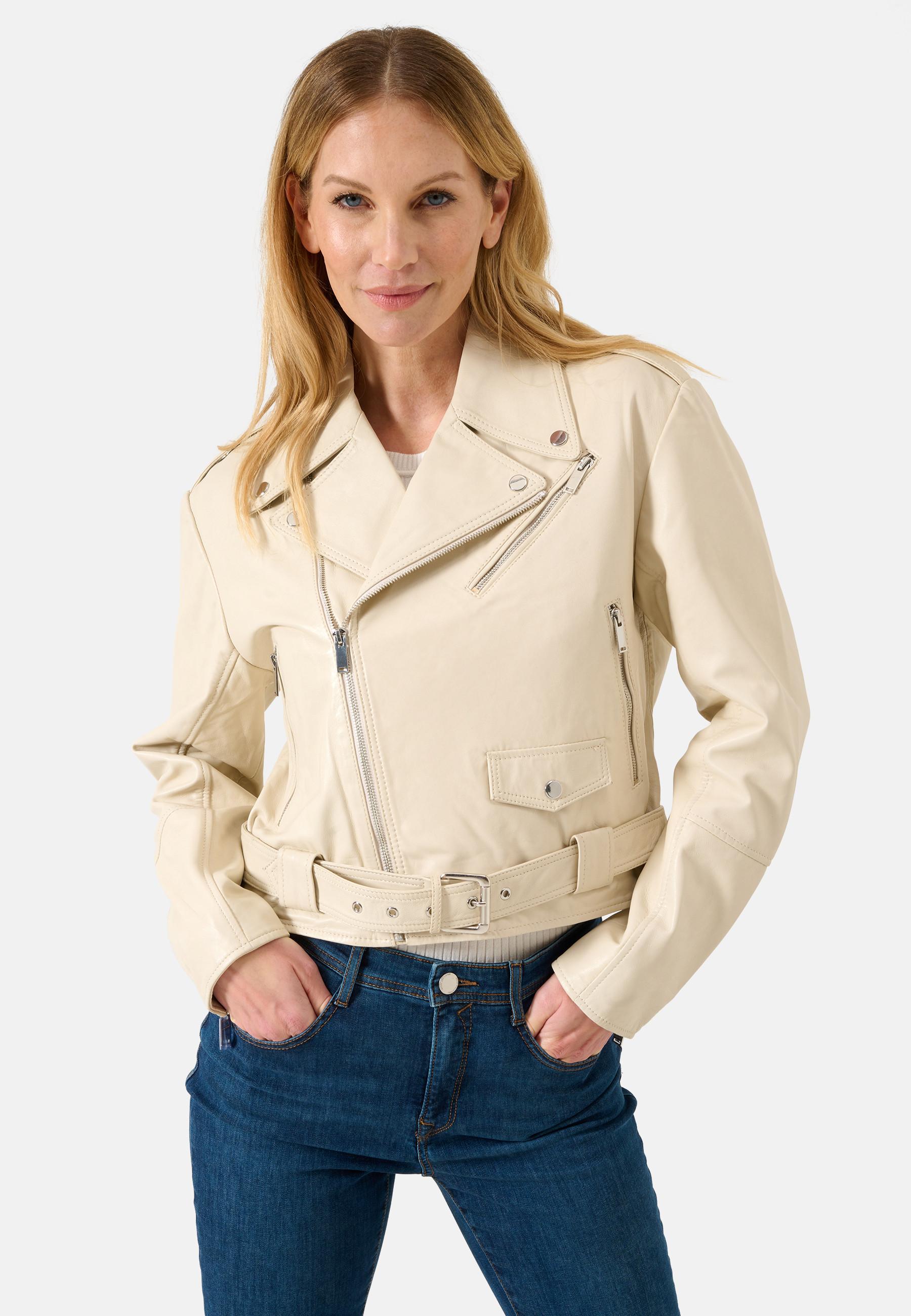 RICANO  Lederjacke Hera, im Perfecto-Stil 