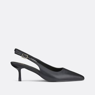 La Redoute Collections  Spitze Slingback-Pumps aus Leder 