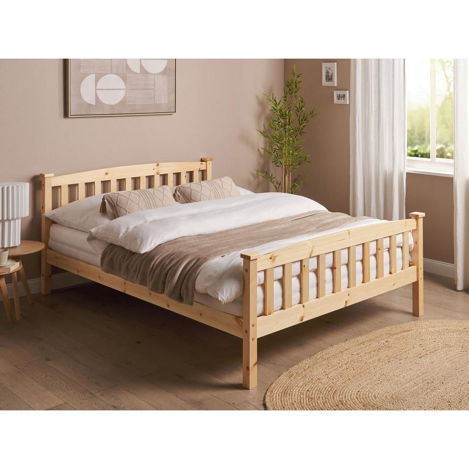 Beliani Letto en Legno di pino  GIVERNY  