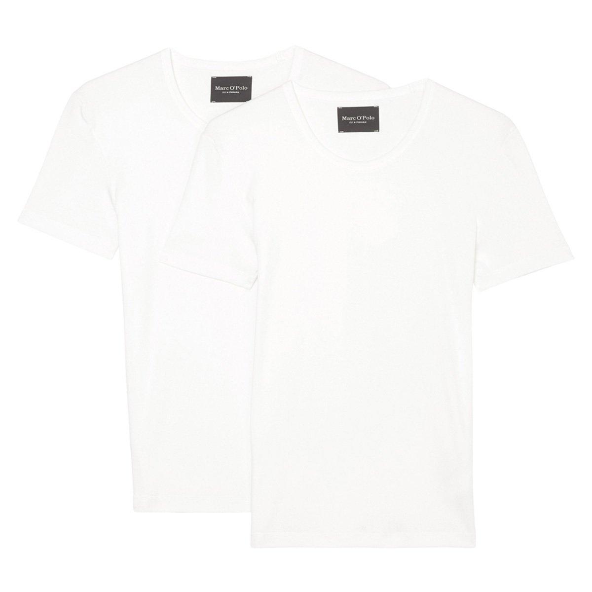 Marc O'Polo  2er Pack Iconic Rib Organic Cotton - Unterhemd / Shirt Langarm 