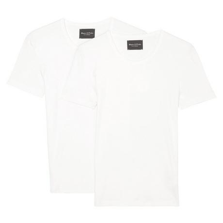 Marc O'Polo  2er Pack Iconic Rib Organic Cotton - Unterhemd / Shirt Langarm 