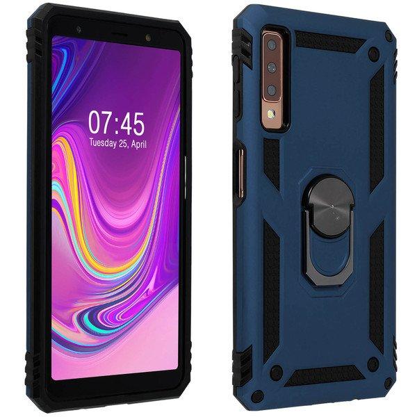 Avizar  Cover Antiurto Galaxy A7 2018 Blu 