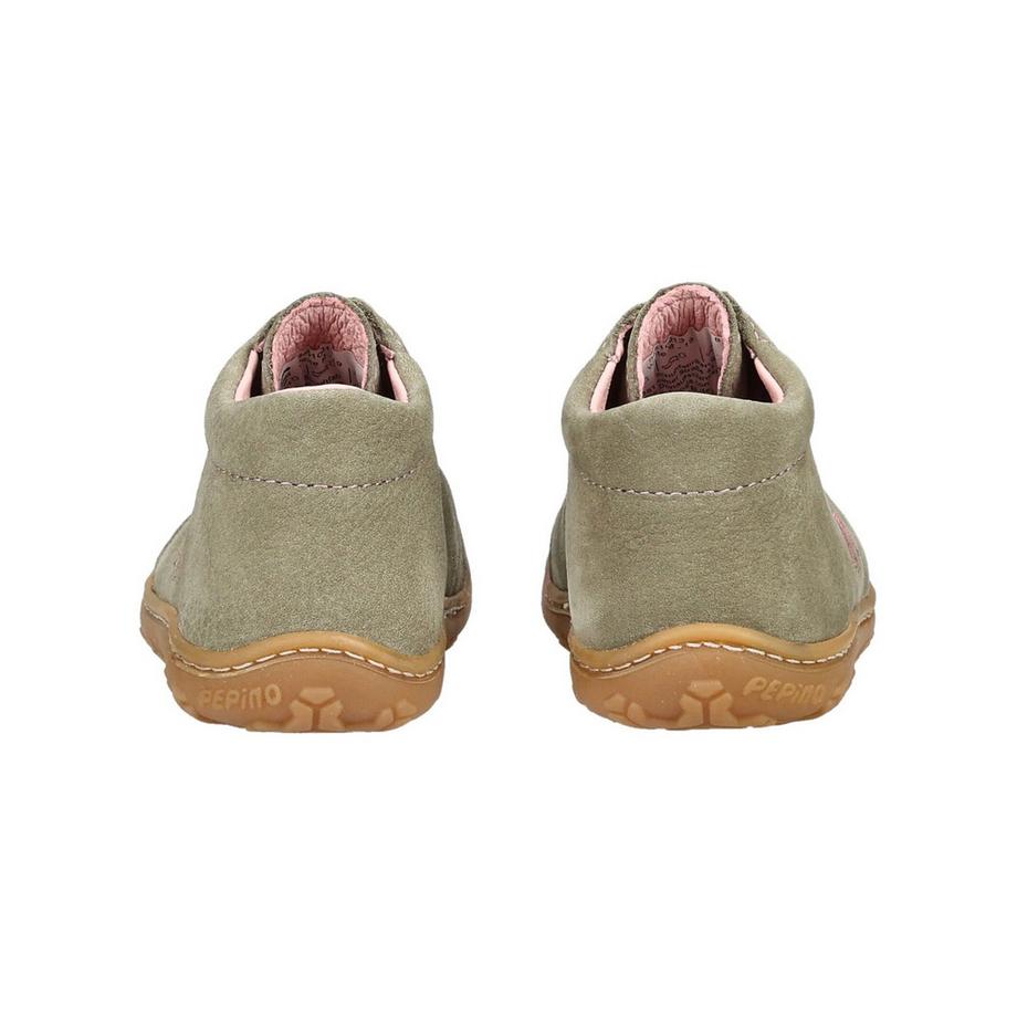 Pepino Schnürschuhe mit Reh-Stickerei  
