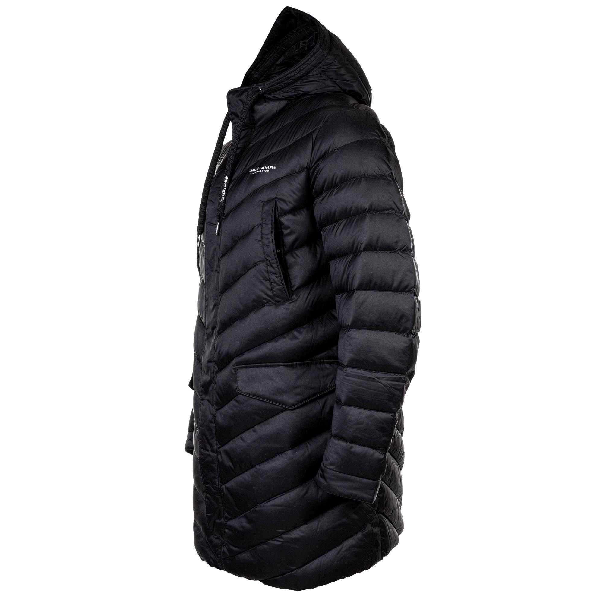 Armani Exchange Midi Daunenmantel Gerader Fit  