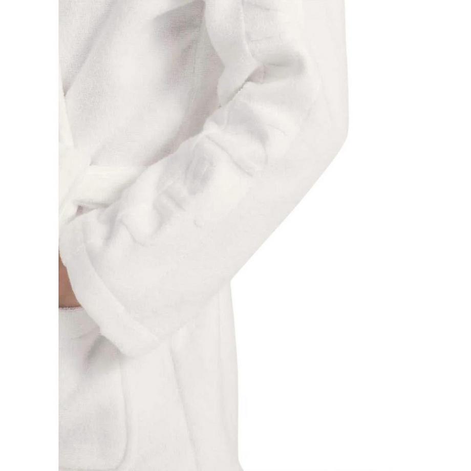 Calvin Klein Bademantel mit Schalkragen und Bindegürtel  
