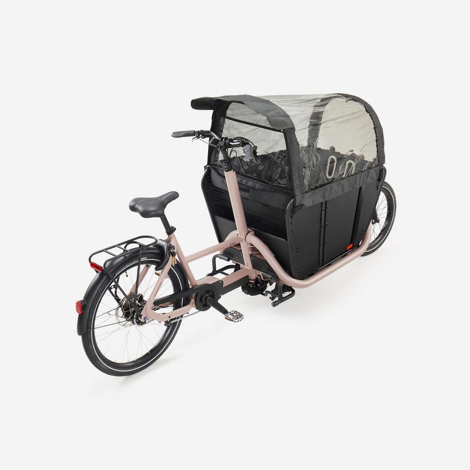 B’TWIN  Vélo cargo Long John F900E Family aluminium 
