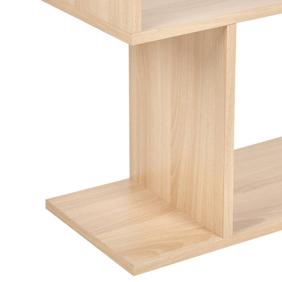 Beliani Bibliothèque 6 étagères en Panneau de particules Scandinave VALDOSA  