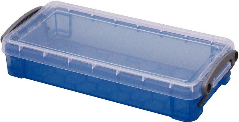 Really Useful Box REALLY USEFUL BOX Kunststoffbox 0,55lt 68501606 transparent blau  