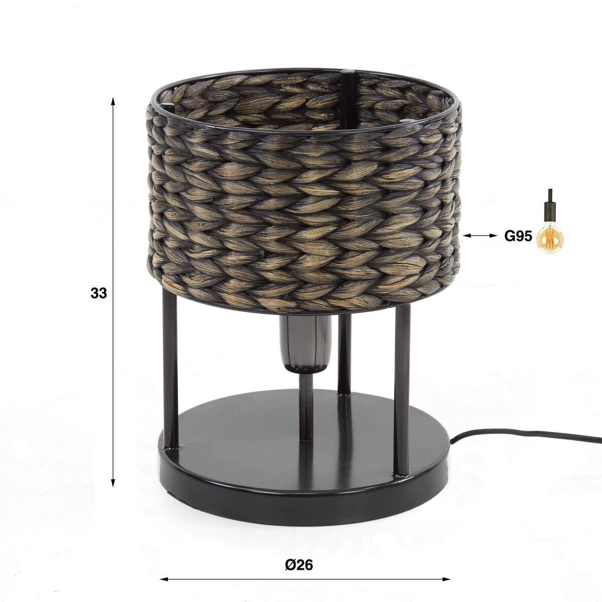 mutoni industrial Tischlampe Jacinto 1L Tower  