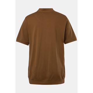 JP1880  Maglia polo basic in piqué con taglio speciale per l'addome, taglie disponibili dalla XXL alla 10XL 