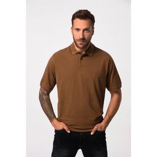 JP1880  Maglia polo basic in piqué con taglio speciale per l'addome, taglie disponibili dalla XXL alla 10XL 