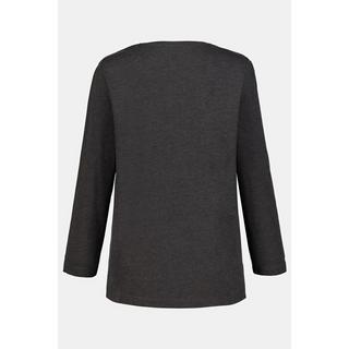 Ulla Popken  Maglia dalle linee morbide con scollo a V e maniche lunghe 