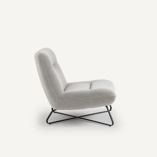 AM.PM Fauteuil tissu natté chiné  