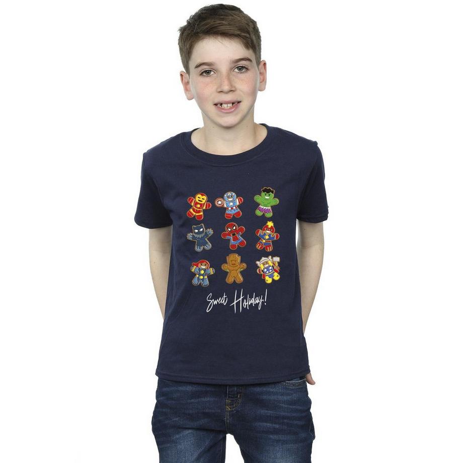 MARVEL  Gingerbread Avengers TShirt 