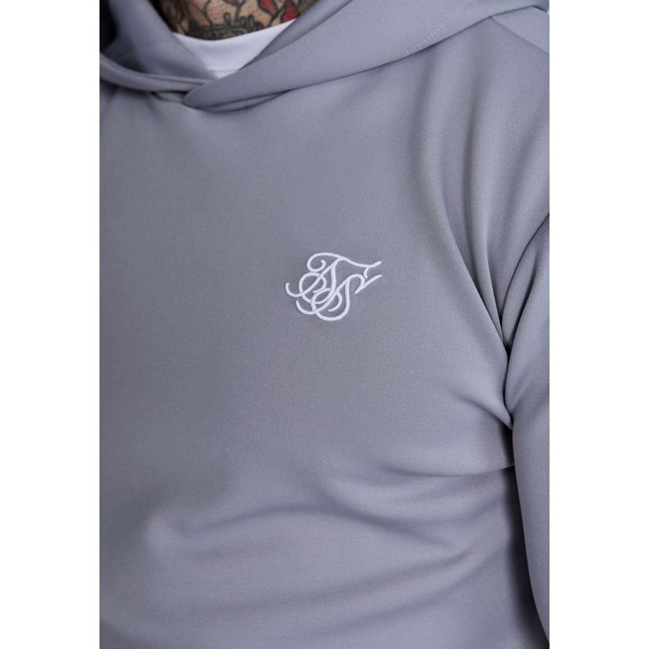 Sik Silk Essentials Poly Hoodie Muscle Fit  