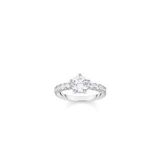 Thomas Sabo  Ring Silver Solitaire 