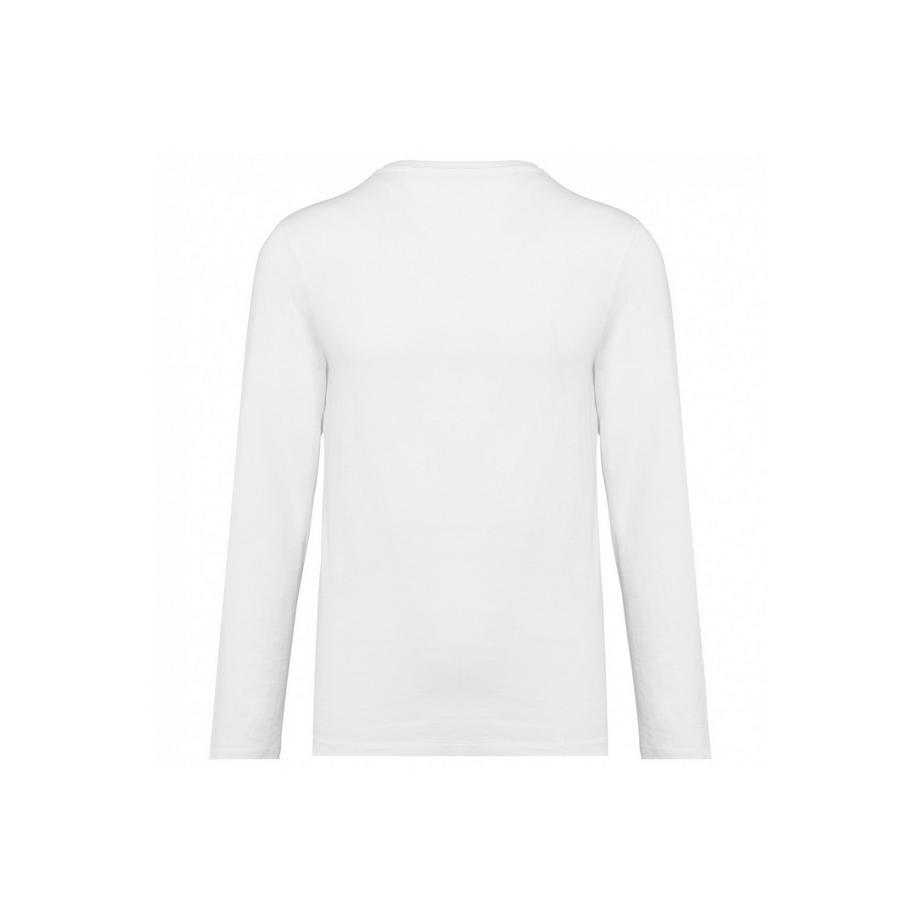 Kariban Supima T-Shirt Maniche Lunghe Girocollo  