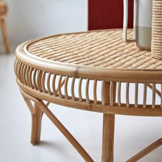 Tikamoon Couchtisch aus Rattan Zita  