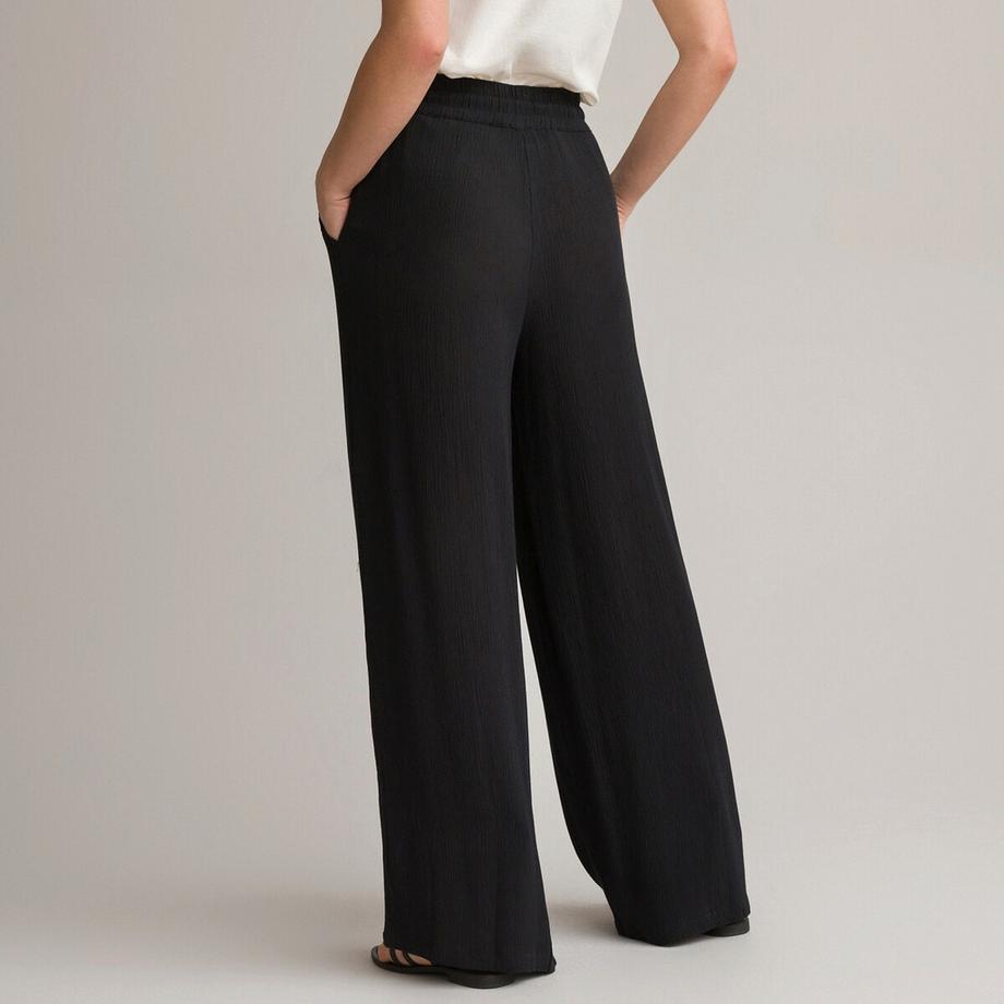 La Redoute Collections Pantalon Large Crepon  