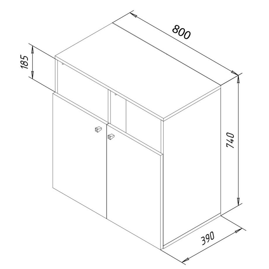 VCM Stoff Wäscheschrank Wäschetruhe Wäschebox Wäschekorb Stoffbox Wäsche Dreso L 2f  