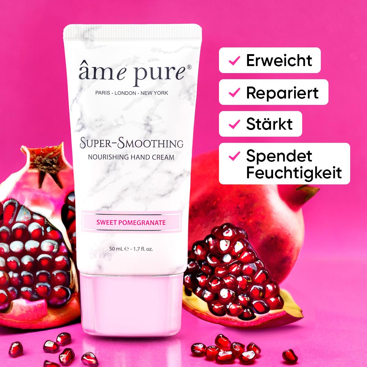 âme pure  Super-Smoothing Handcreme für trockene hände 