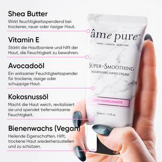 âme pure  Super-Smoothing Handcreme für trockene hände 