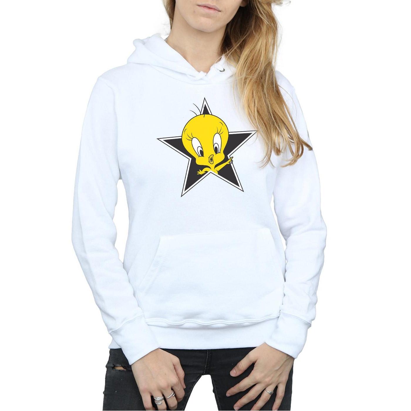 LOONEY TUNES  Sweat à capuche TWEETY PIE STAR 