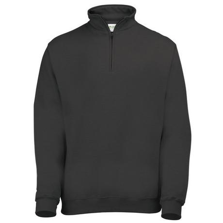 AWDis  Sweatshirt Pullover mit Reißverschluss am Kragen 