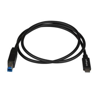 STARTECH.COM  USB31CB1M câble USB 1 m USB 3.2 Gen 2 (3.1 Gen 2) USB C USB B Noir 