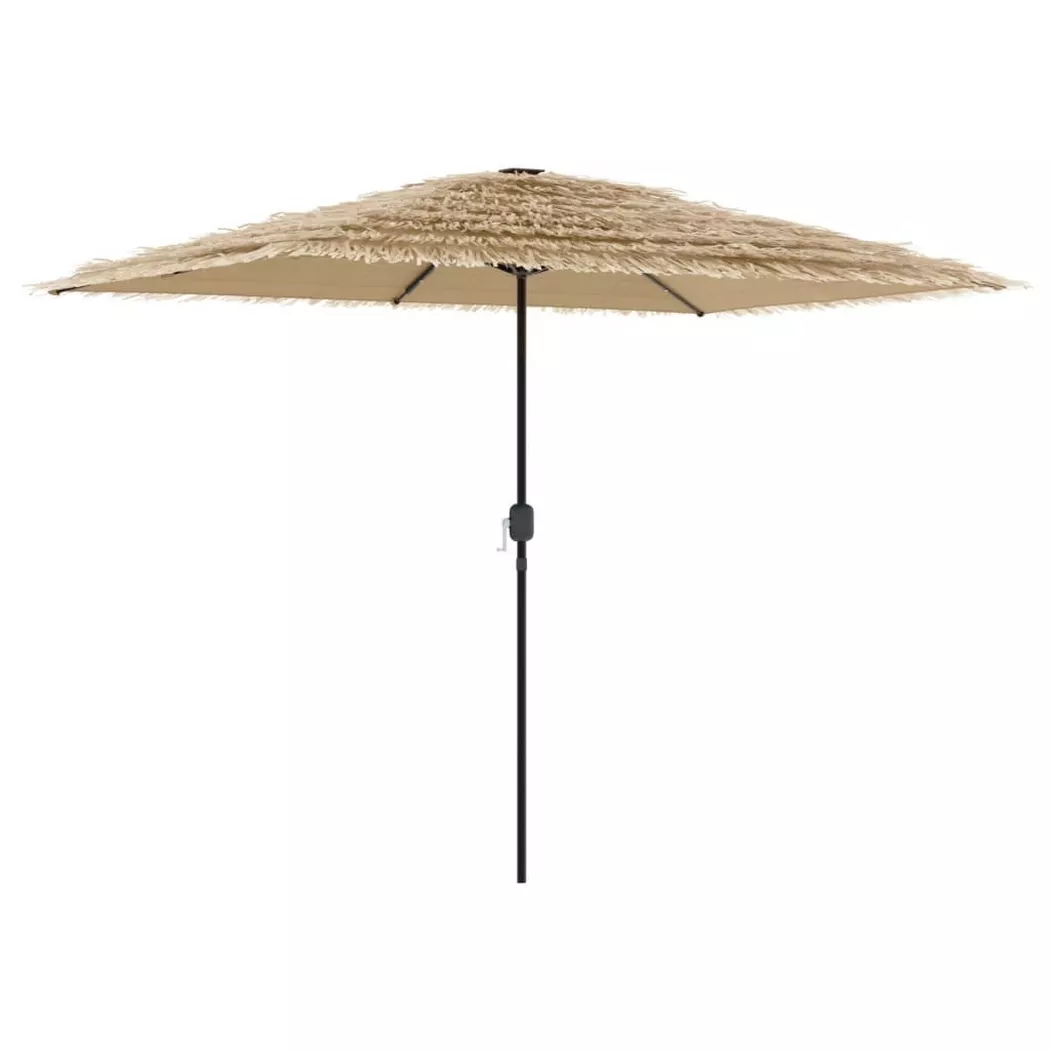VidaXL - Parasol de jardin, One Size, Marron