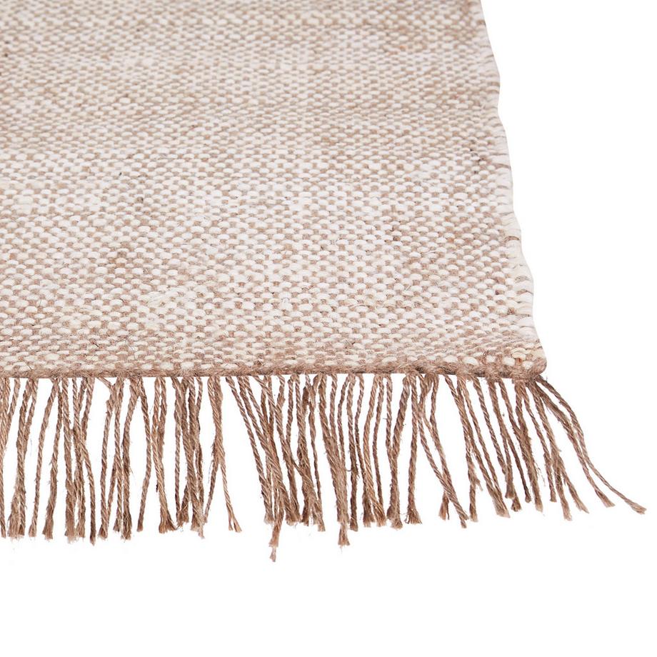 Beliani Teppich aus Jute  SAMLAR  