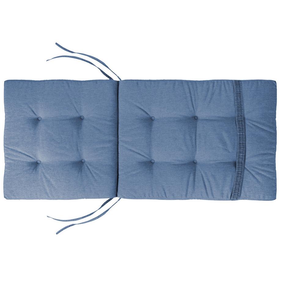 Beliani Lot de 8 coussins de jardin en Polyester Moderne MAUI PREMIUM  