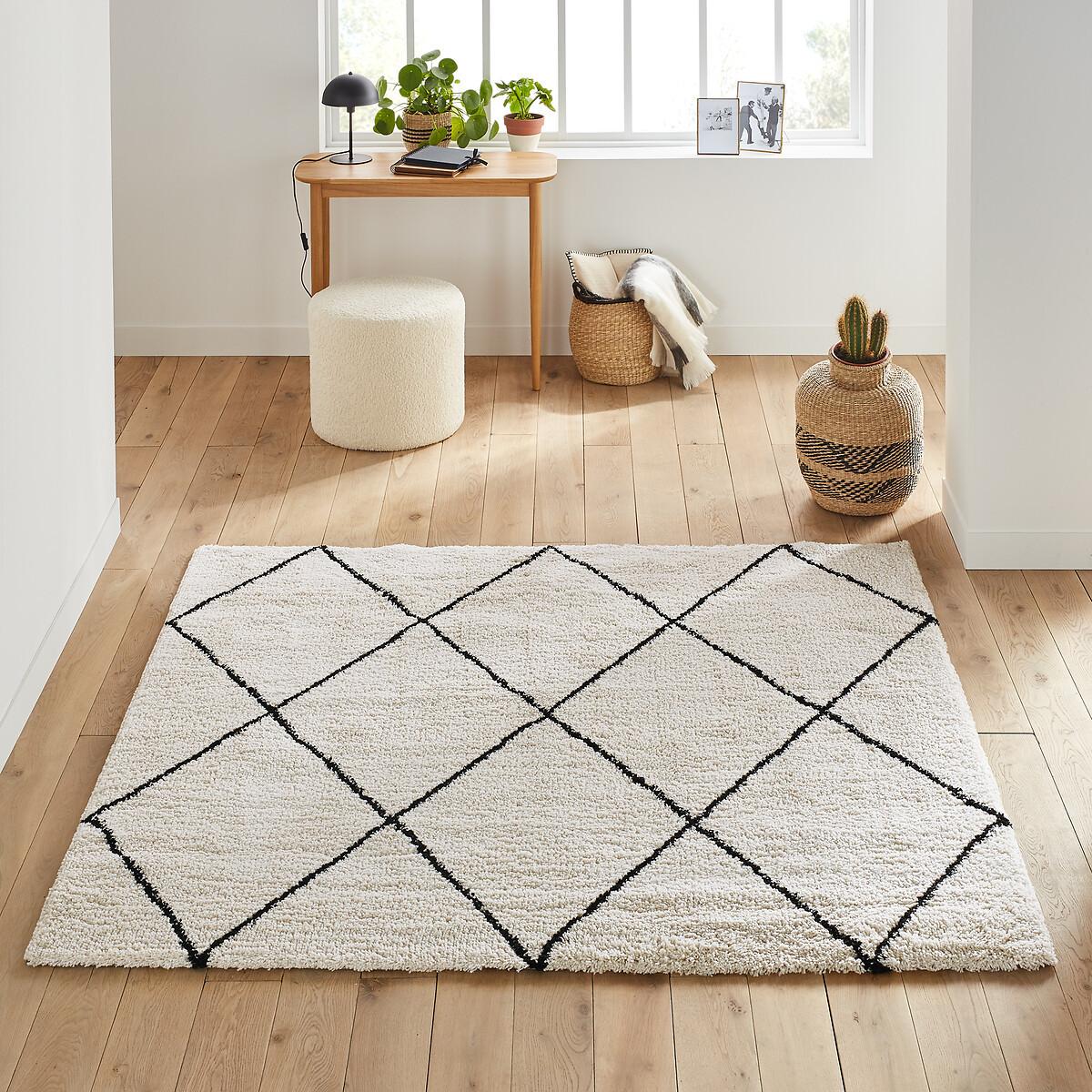 La Redoute Intérieurs Tapis style berbère forme carrée  