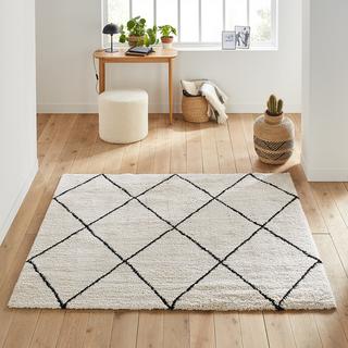 La Redoute Intérieurs Tapis style berbère forme carrée  