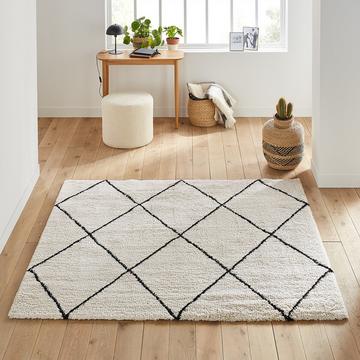 Tapis style berbère forme carrée