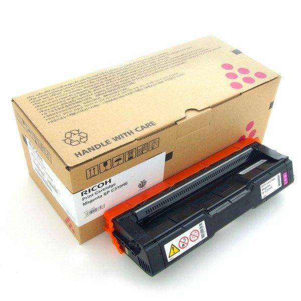 RICOH  SP C310HE cartuccia toner 1 pz Originale Magenta 